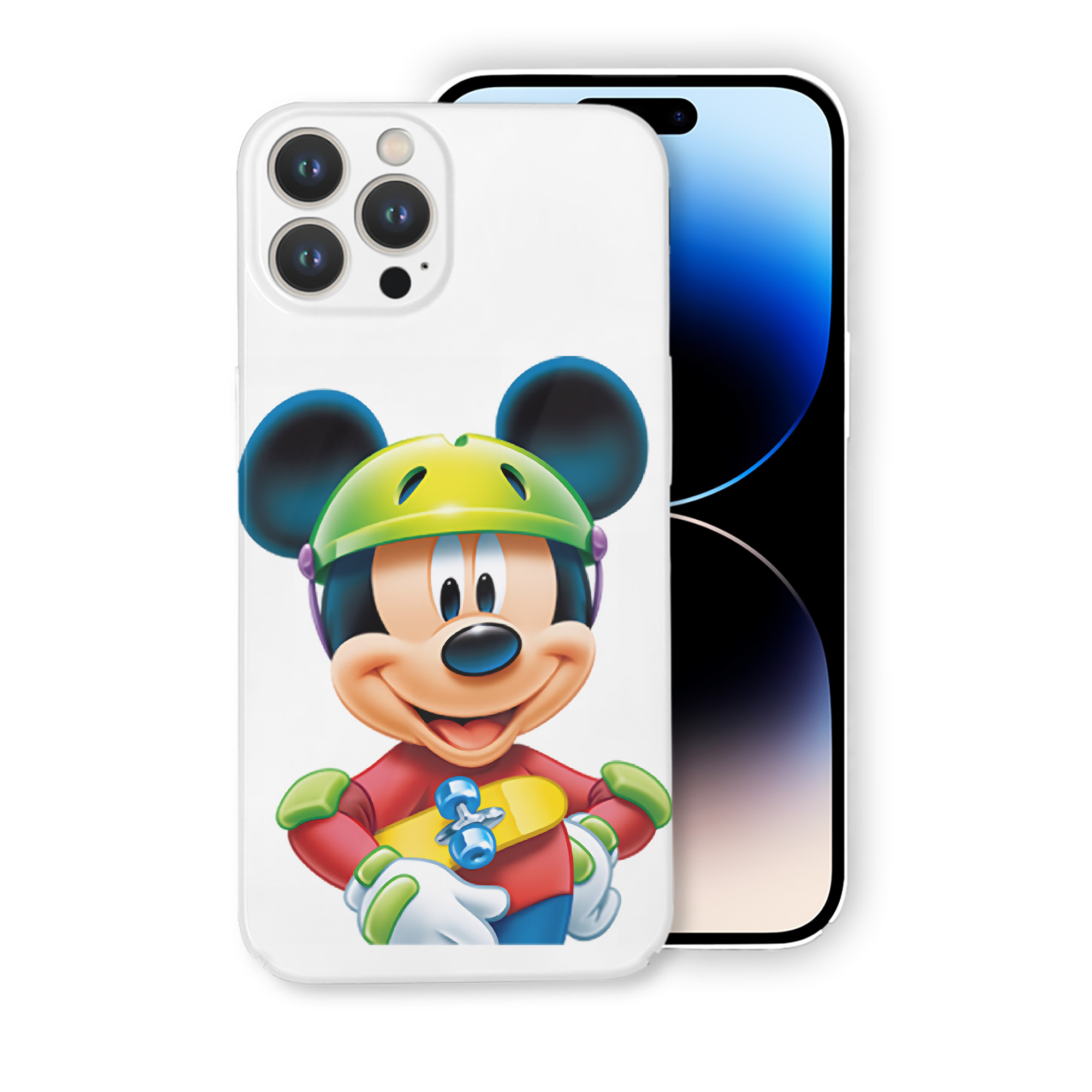 （画像用） ミッキーマウス Mickey Mouse 【iPhone 14シリーズ対応】ハードケース